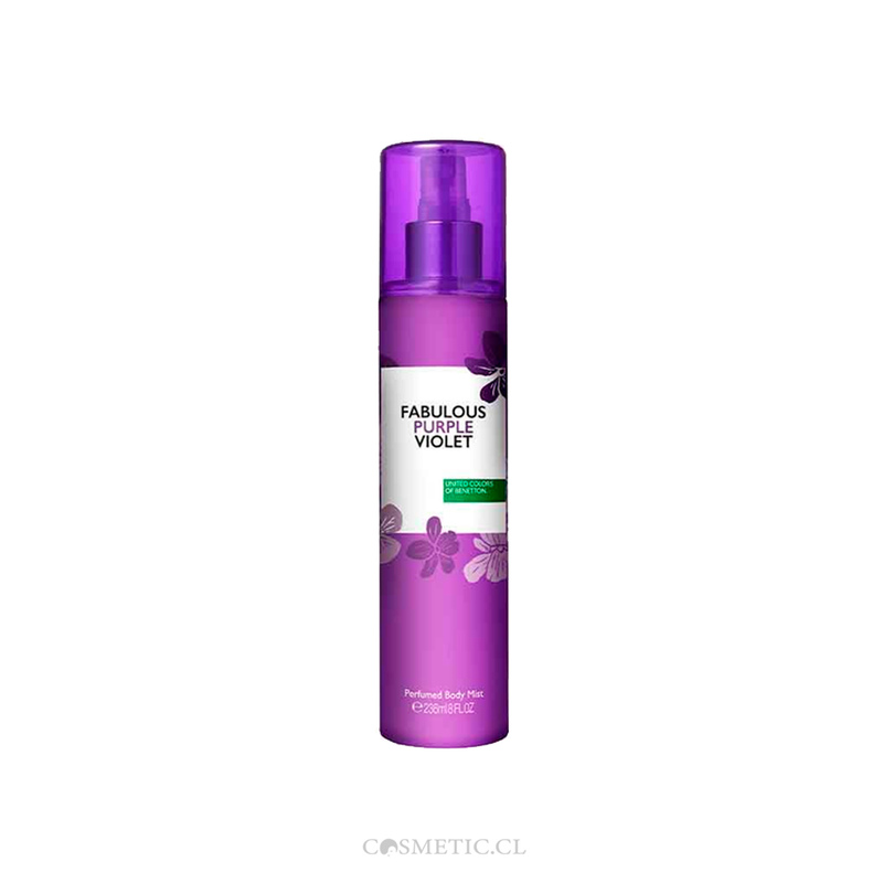 Fabulous Purple Violet Benetton 236ml Mujer Body Mist