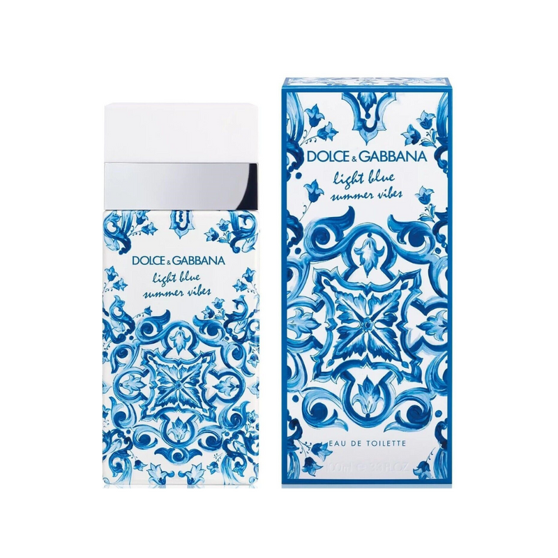 Summer Vibes Light Blue By Dolce And Gabbana  Edt 100ml  Mujer